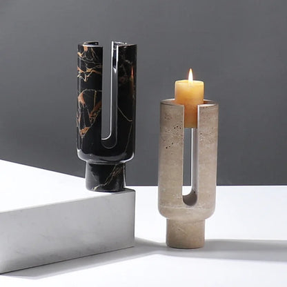 Sienna | Marble Candle Holders