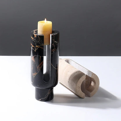 Sienna | Marble Candle Holders