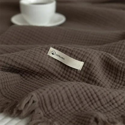 Velora | Cotton Throw Blanket